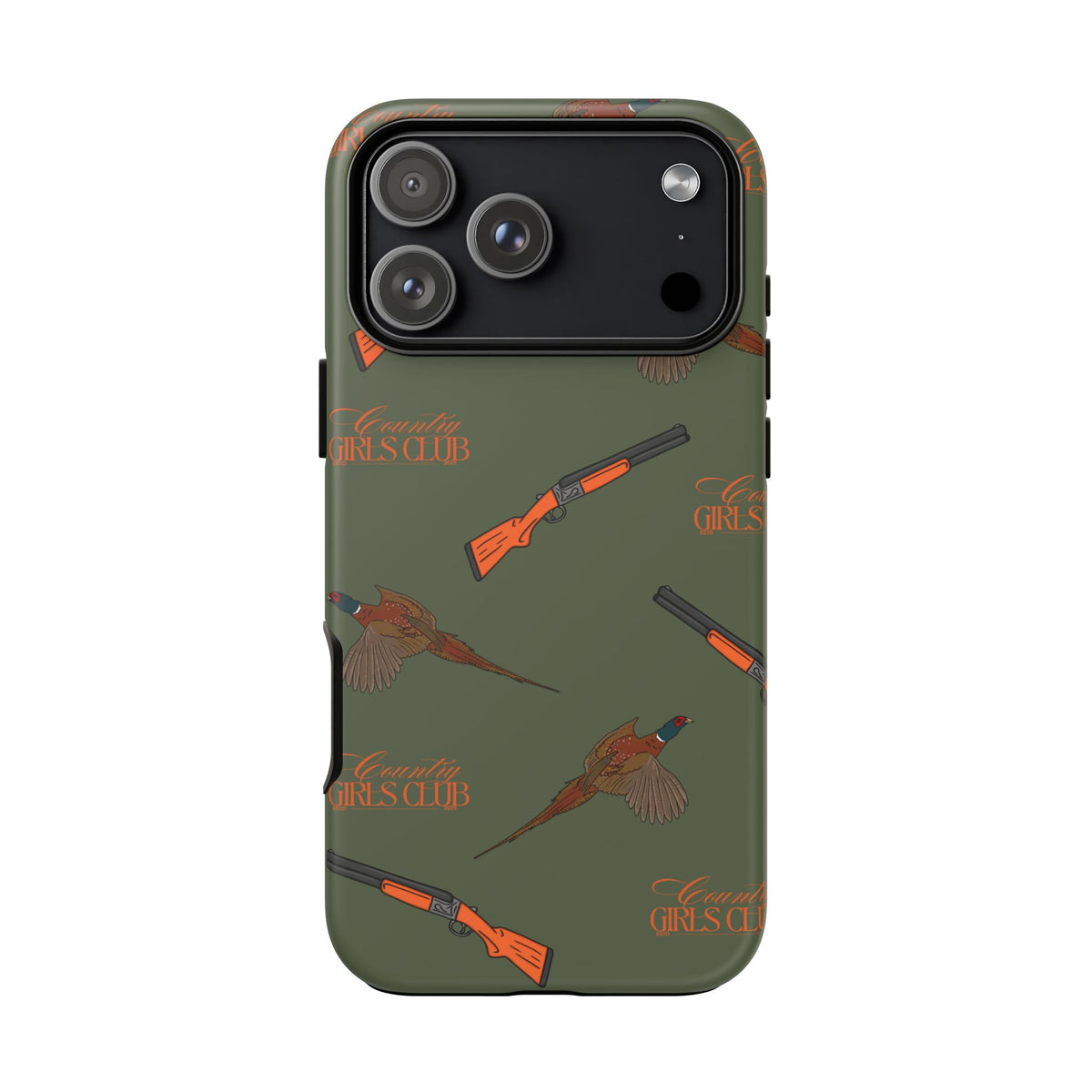 Green & Orange Beaters Case (Girls)  | CGC x Country Cases