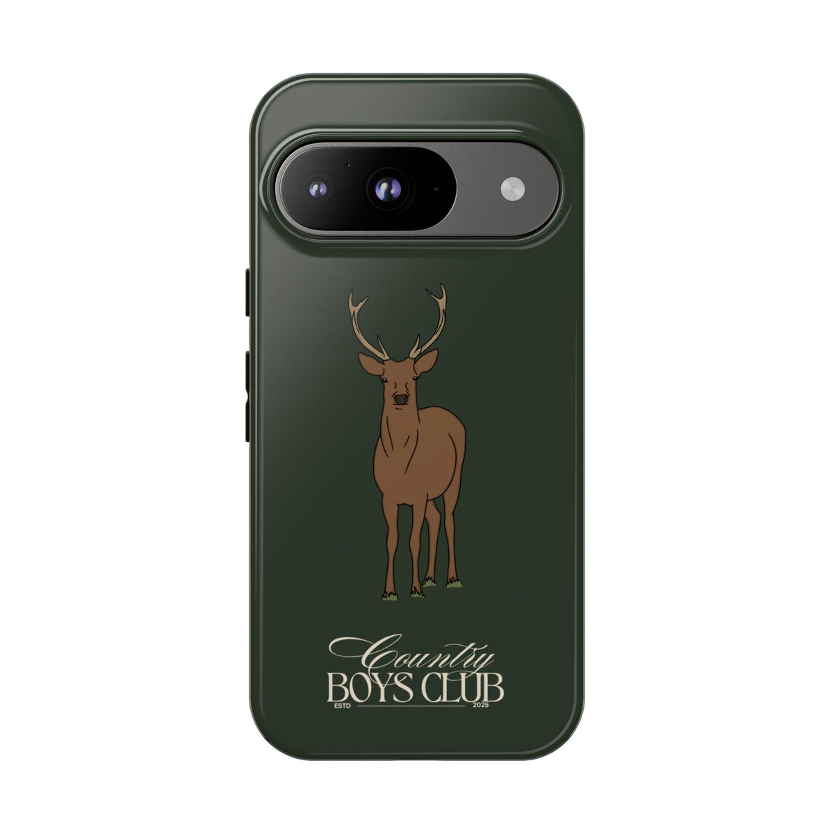 Field Green 'Country Boys Club Stag' Case  | CGC x Country Cases