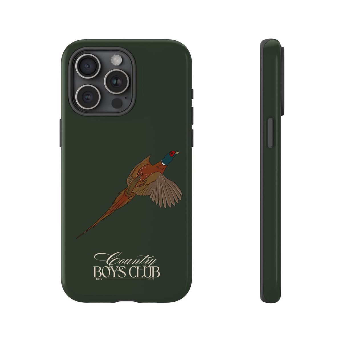 Field Green' Country Boys Club Pheasant' Case  | CGC x Country Cases