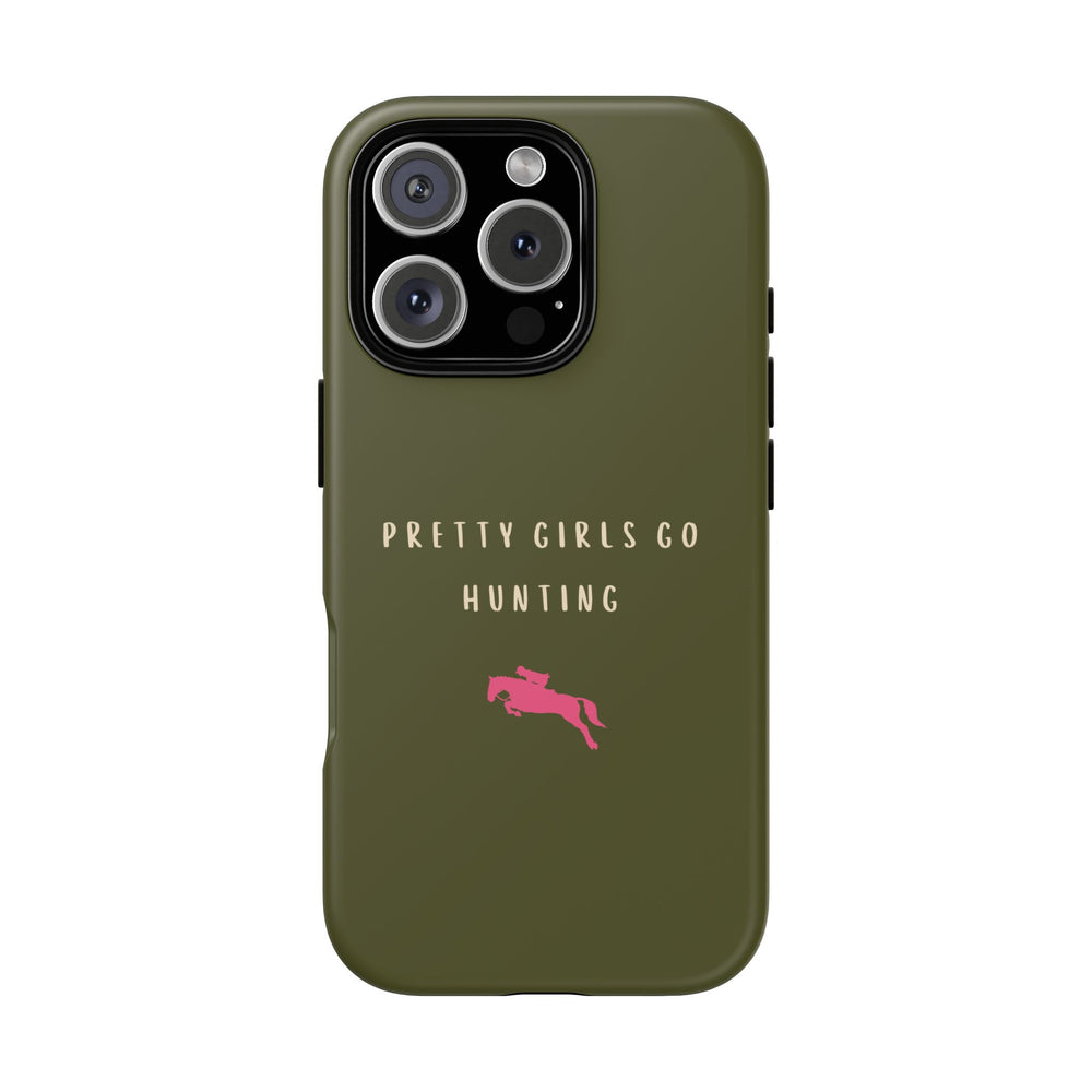 Green & Pink 'Pretty Girls Go Hunting' (Horse)