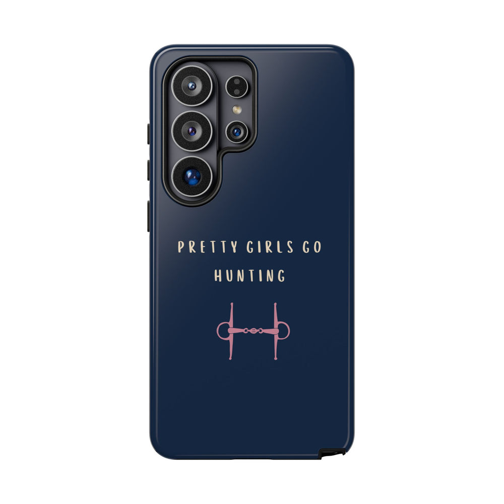 Navy & Pink 'Pretty Girls Go Hunting' (Snaffle)