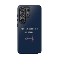 Navy & Pink 'Pretty Girls Go Hunting' (Snaffle)