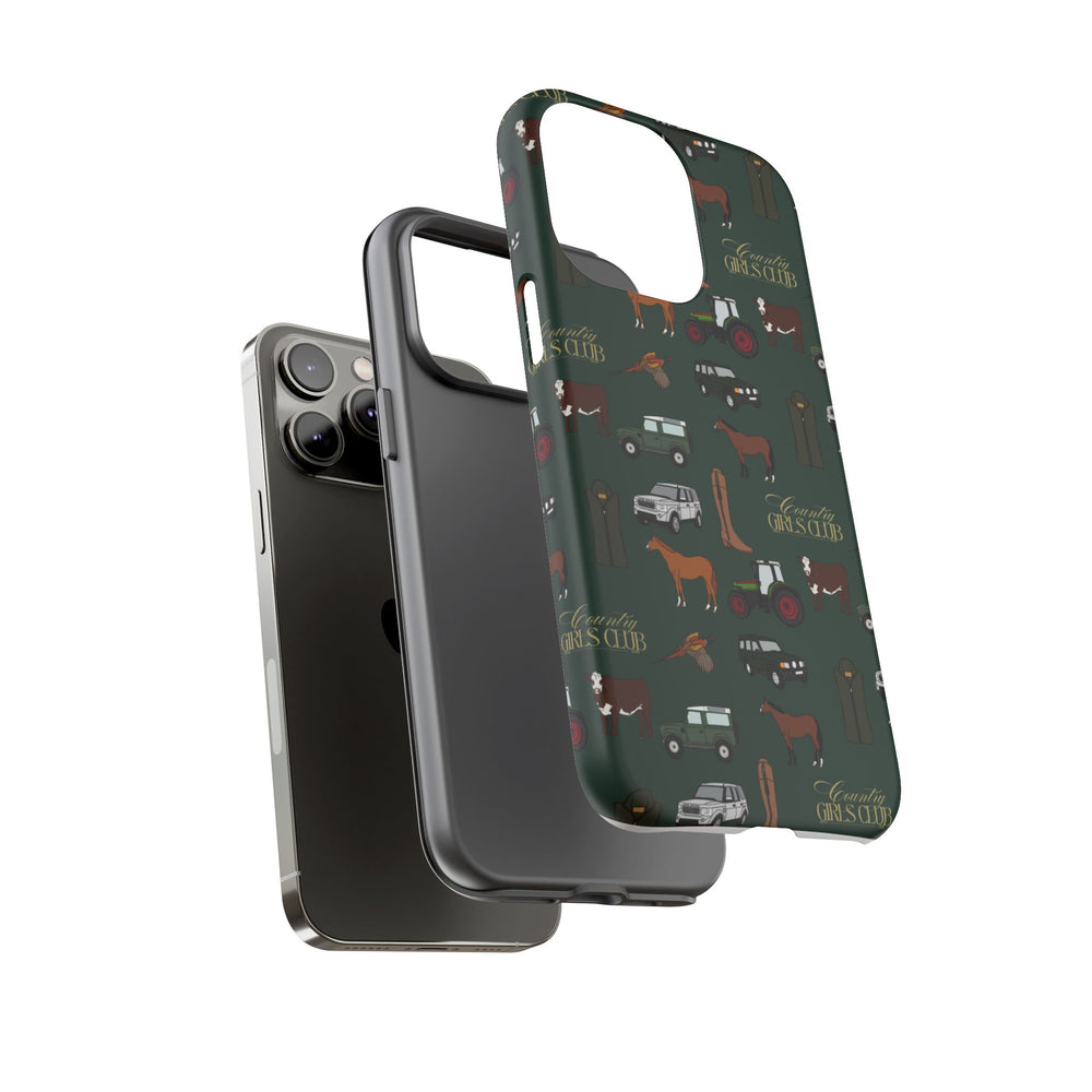 Green Country Girls Club x Country Cases iPhone Case