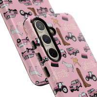 Pink Country Girls Club x Country Cases Android Phone Case