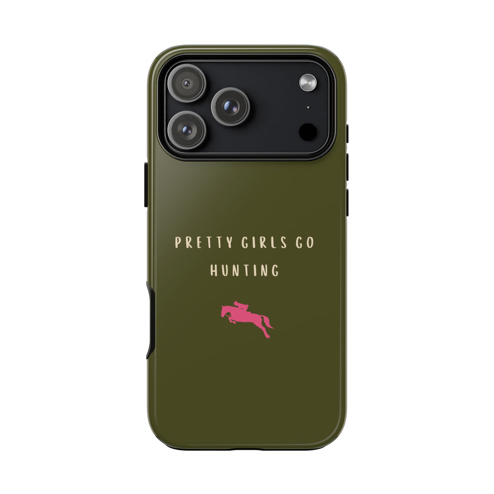 Green & Pink 'Pretty Girls Go Hunting' (Horse)