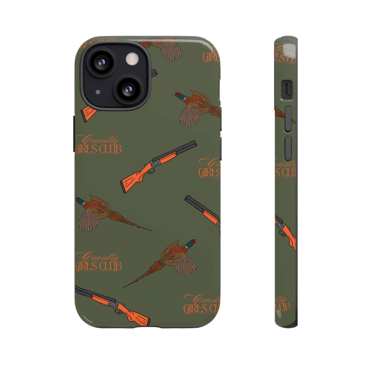 Green & Orange Beaters Case (Girls)  | CGC x Country Cases