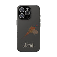 Charcoal 'Country Boys Club Pheasant' Case  | CGC x Country Cases