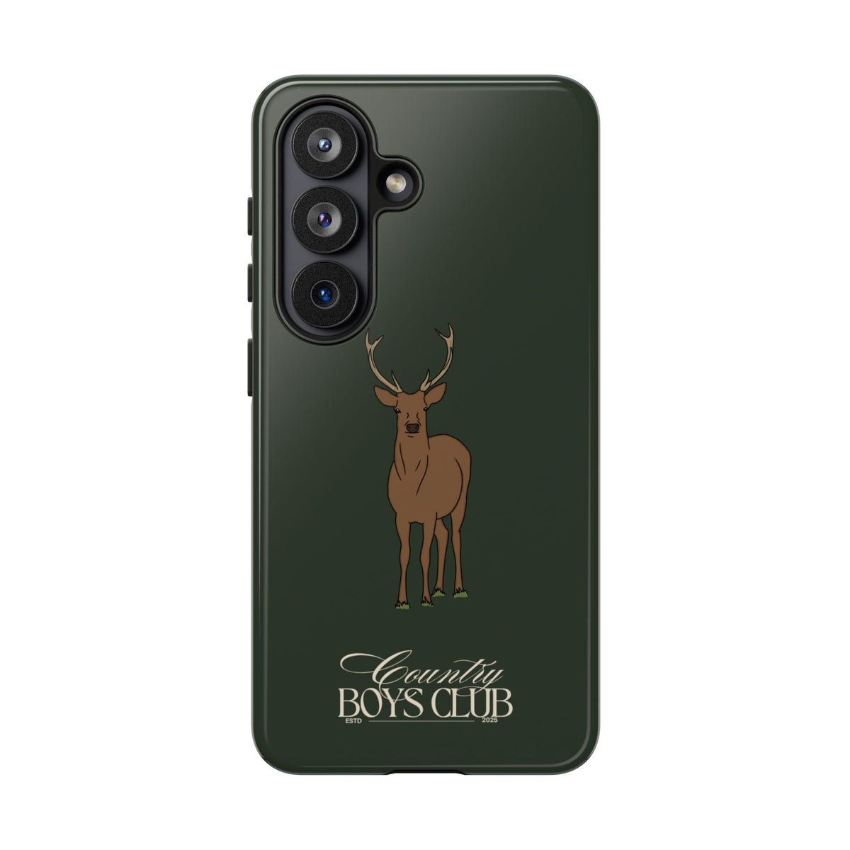 Field Green 'Country Boys Club Stag' Case  | CGC x Country Cases
