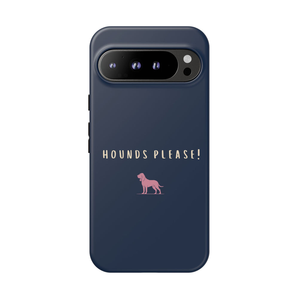 Navy & Pink 'Hounds Please' Case