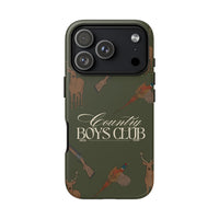 Forest Green Boys Love Guns Case  | CGC x Country Cases