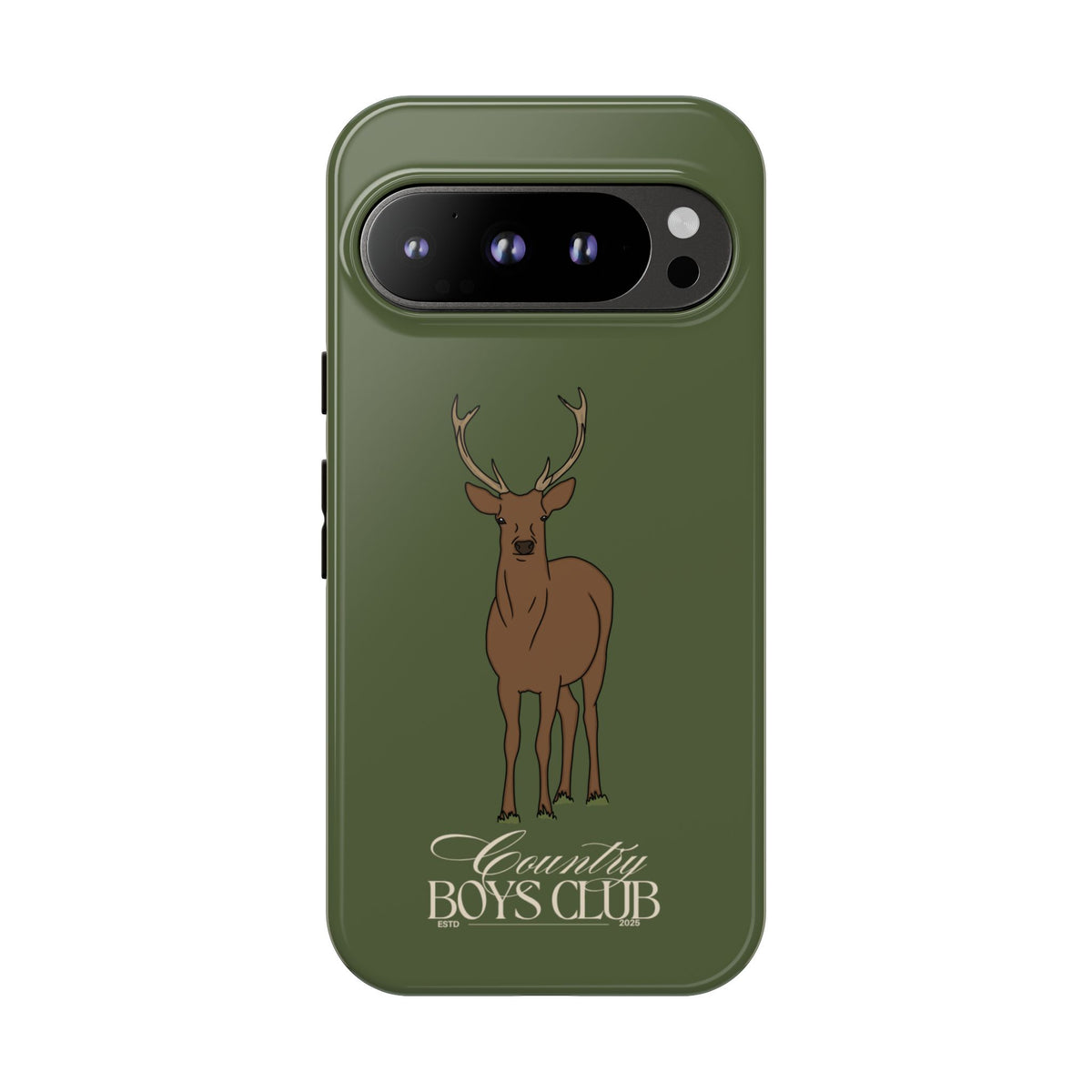 Green Country Boys Club Deer Stalking Case  | CGC x Country Cases