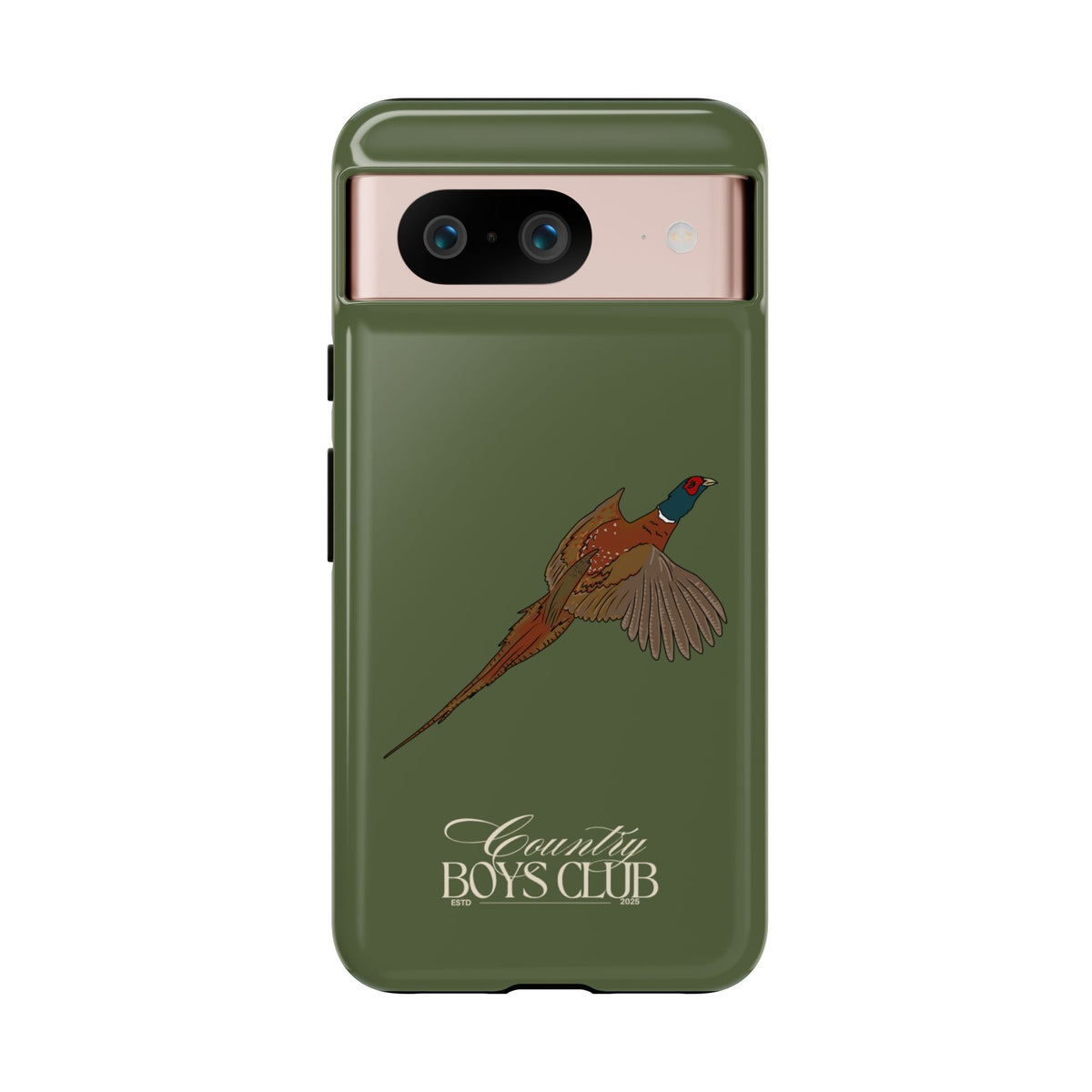 Green Country Boys Club Pheasant Case  | CGC x Country Cases