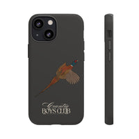 Charcoal 'Country Boys Club Pheasant' Case  | CGC x Country Cases