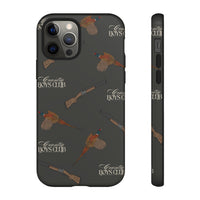 Charcoal 'Boys Pheasants & Shotguns' Case  | CBC x Country Cases