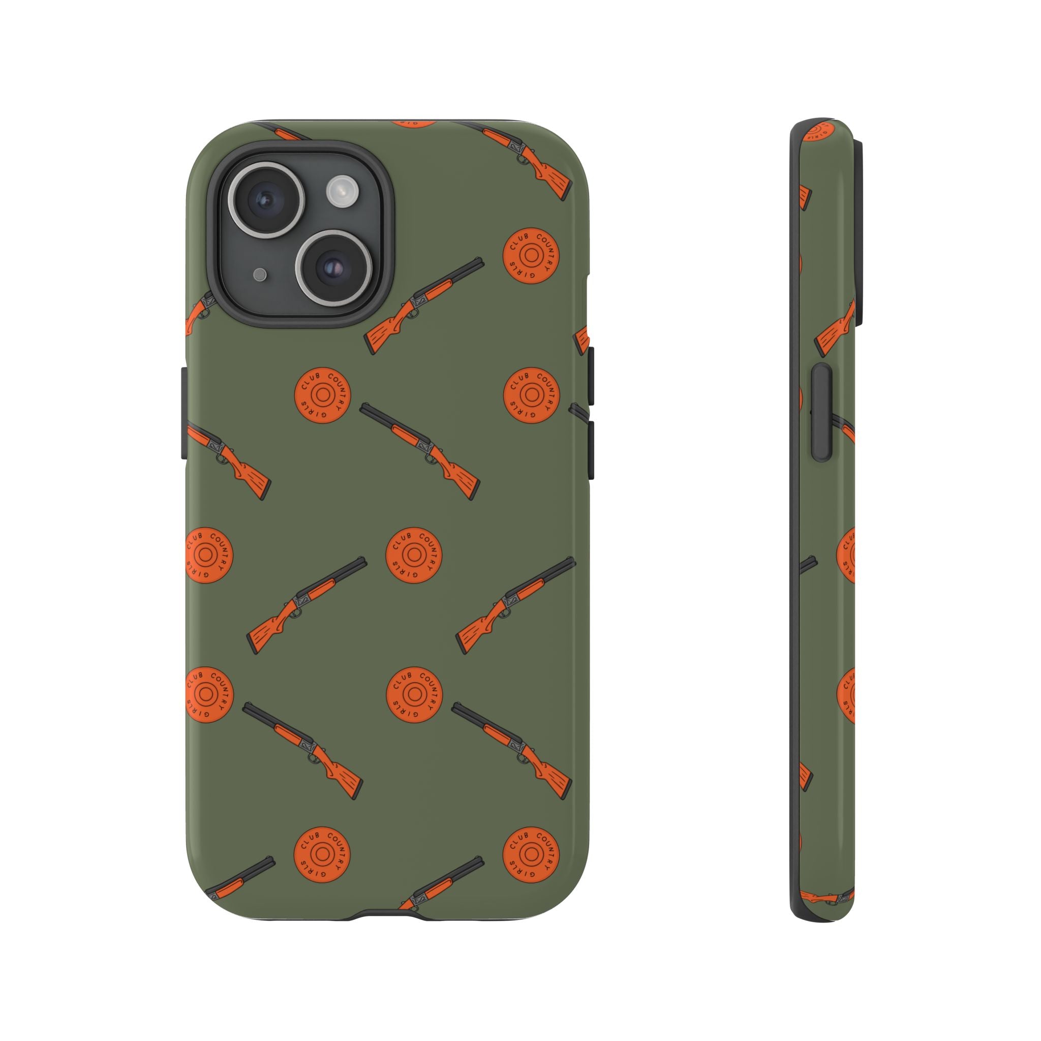 Green 'Shooting Season' iPhone Case  | CGC x Country Cases