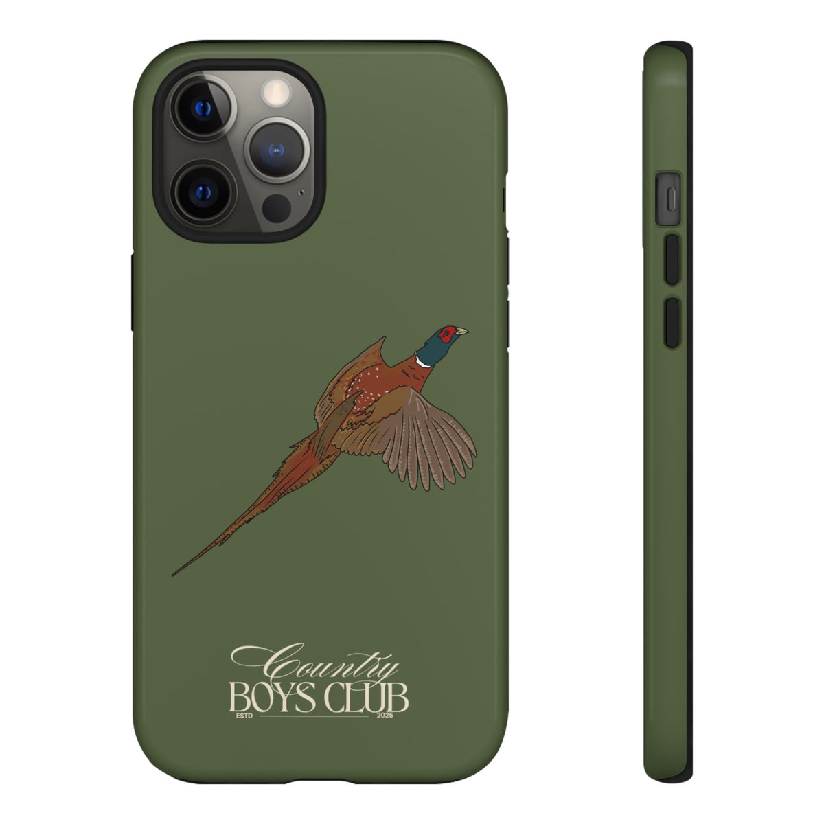 Green Country Boys Club Pheasant Case  | CGC x Country Cases