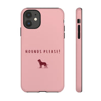 Pink & Burgundy 'Hounds Please' Case