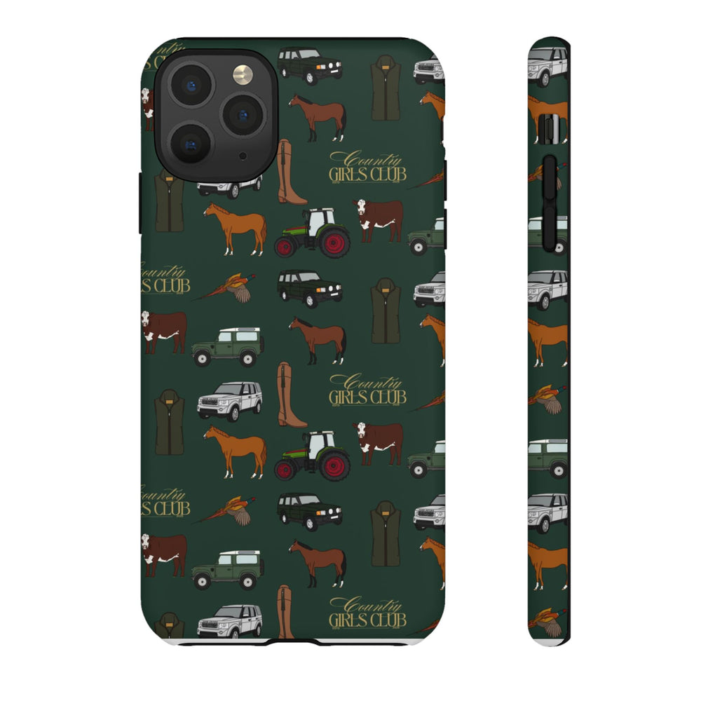 Green Country Girls Club x Country Cases iPhone Case