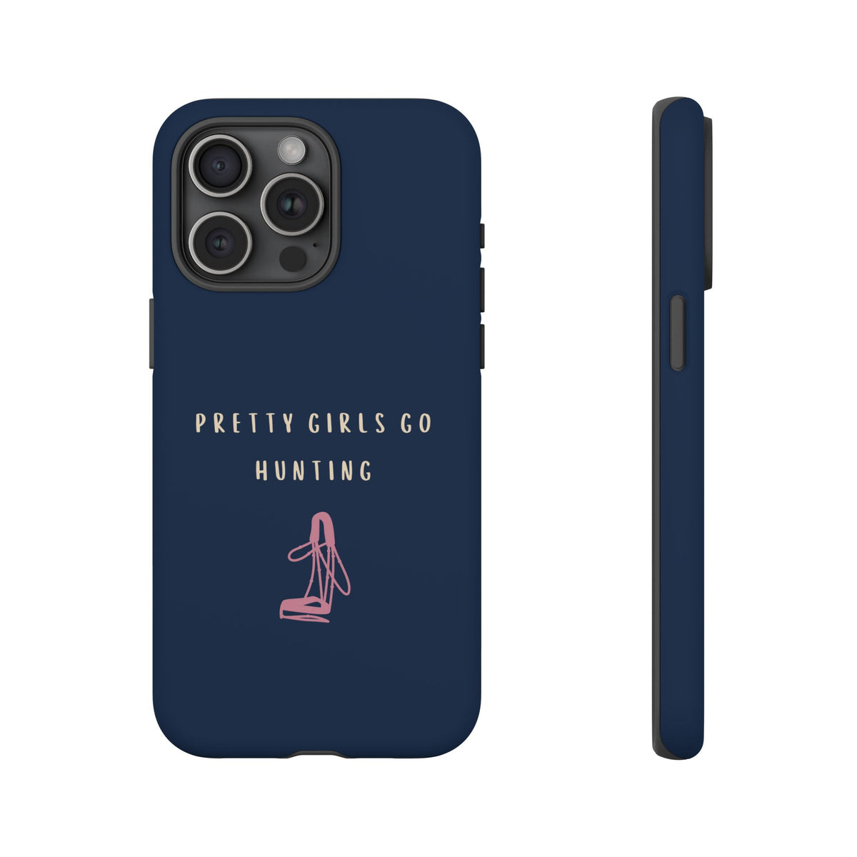 Navy & Pink 'Pretty Girls Go Hunting' (Bridle)