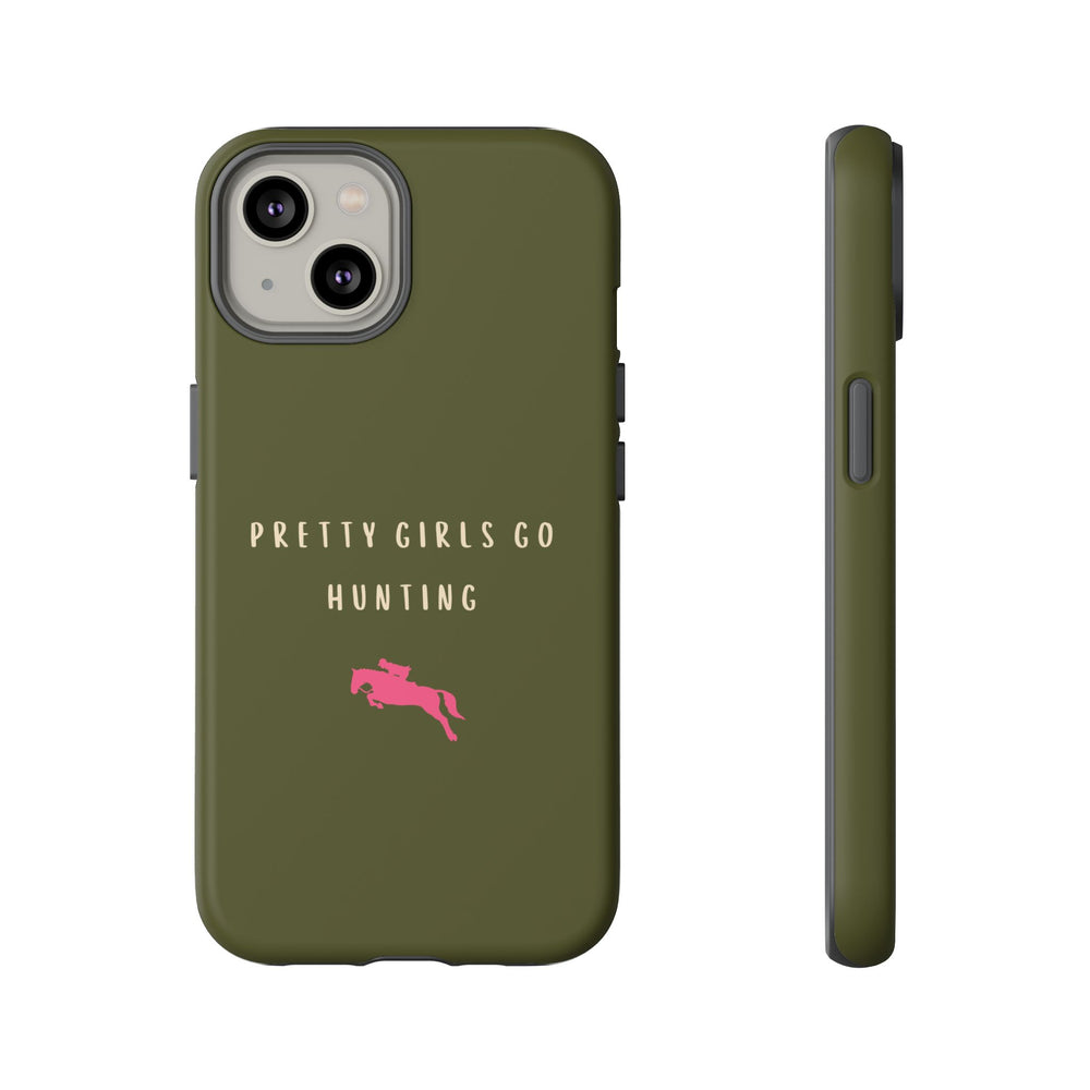 Green & Pink 'Pretty Girls Go Hunting' (Horse)