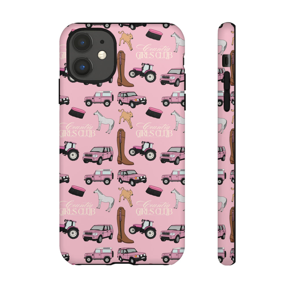 Pink Country Girls Club x Country Cases iPhone Case