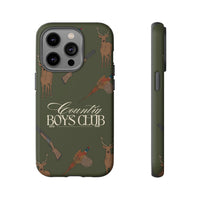 Forest Green Boys Love Guns Case  | CGC x Country Cases