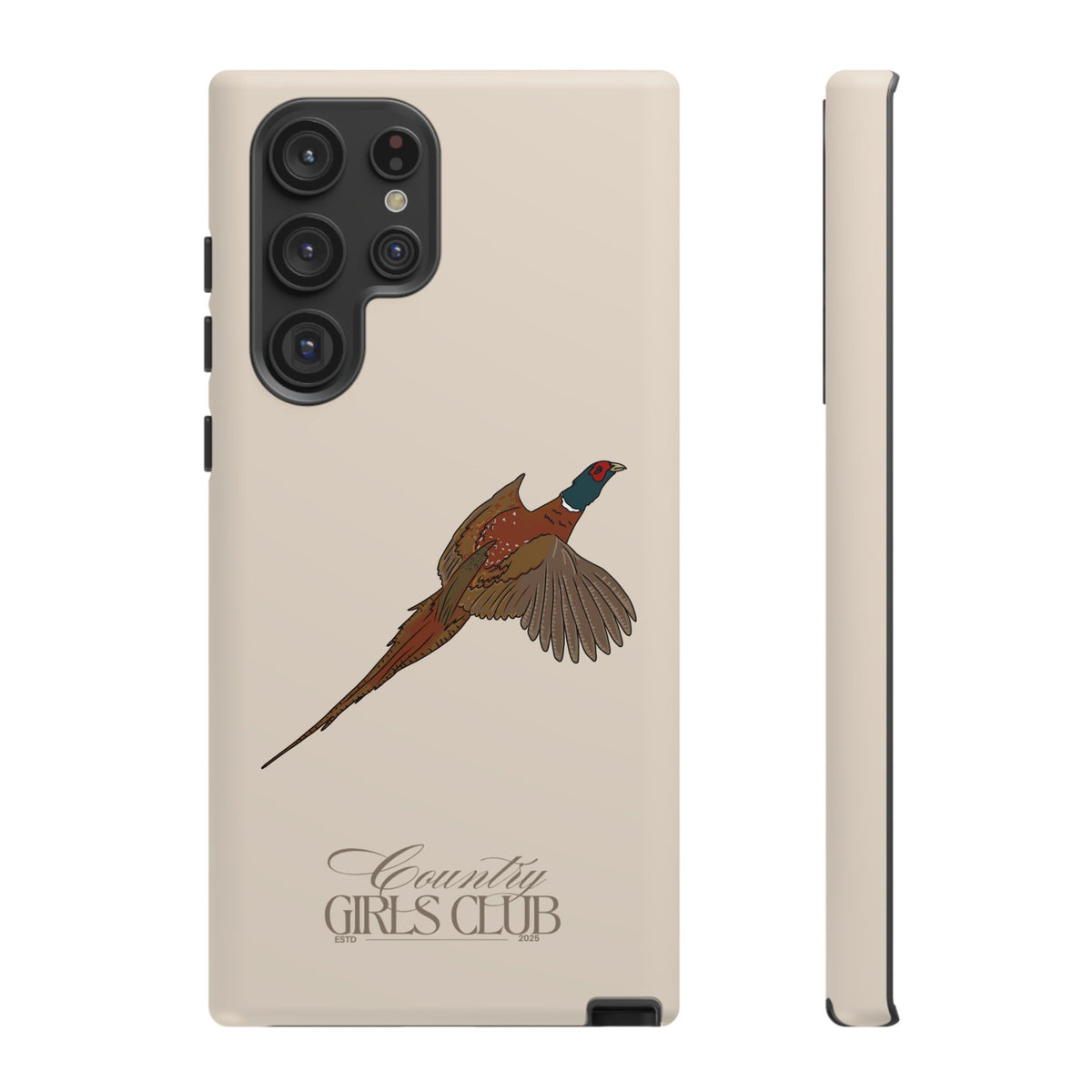 Beige 'Girls Pheasant' Case  | CGC x Country Cases