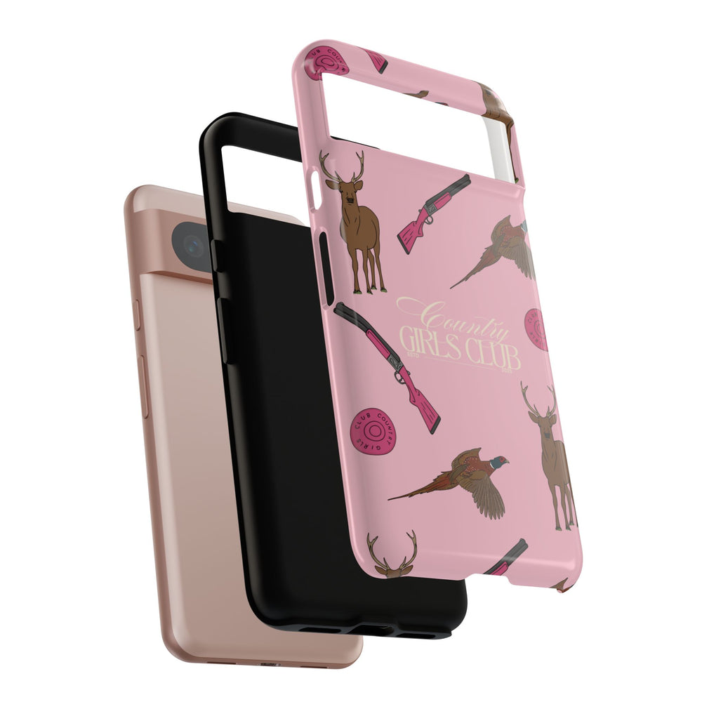 Pale Pink Girls Love Guns Case  | CGC x Country Cases