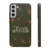 Forest Green Boys Love Guns Case  | CGC x Country Cases