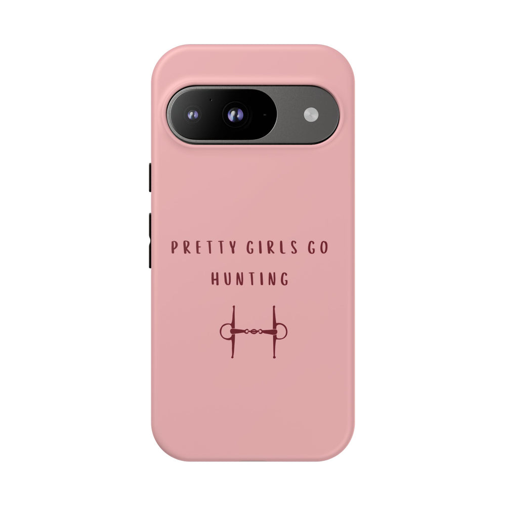 Pink & Burgundy 'Pretty Girls Go Hunting' (Snaffle)
