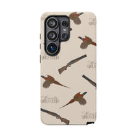 Beige 'Girls Pheasants & Shotguns' Case  | CGC x Country Cases
