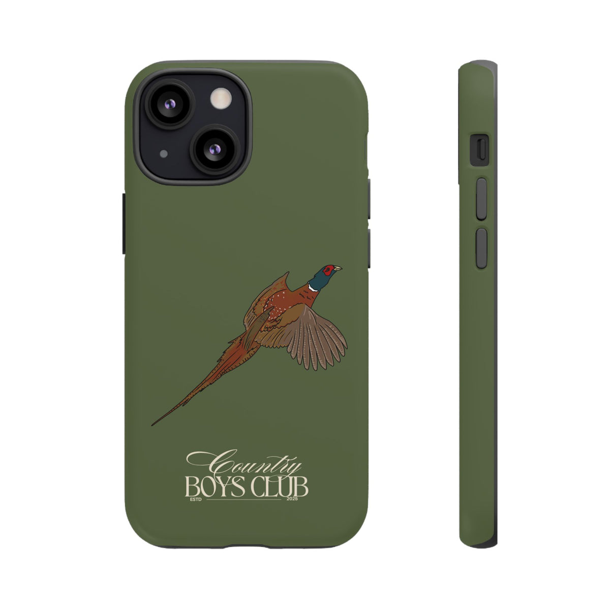 Green Country Boys Club Pheasant Case  | CGC x Country Cases