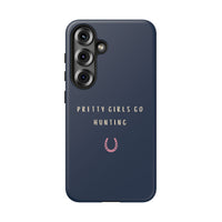 Copy of Navy & Pink 'Pretty Girls Go Hunting' (Horse Shoe)