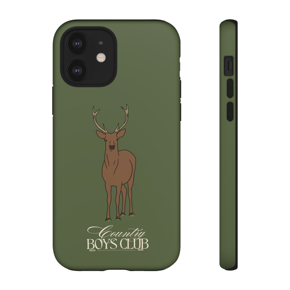 Green Country Boys Club Deer Stalking Case  | CGC x Country Cases