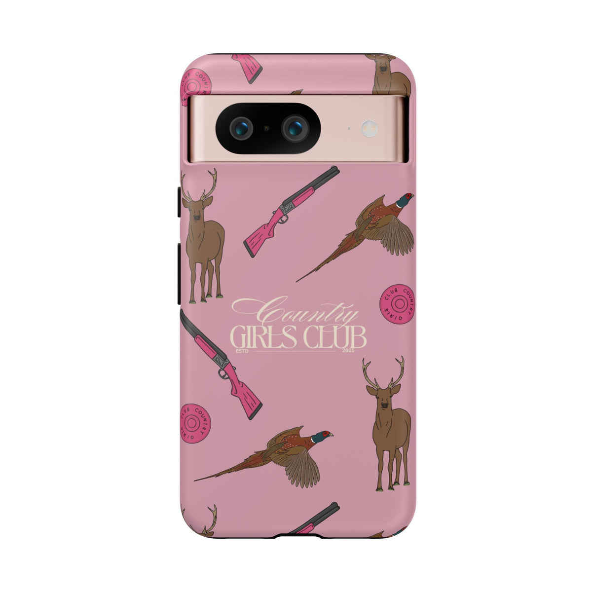 Dusty Pink Girls Love Guns Case  | CGC x Country Cases