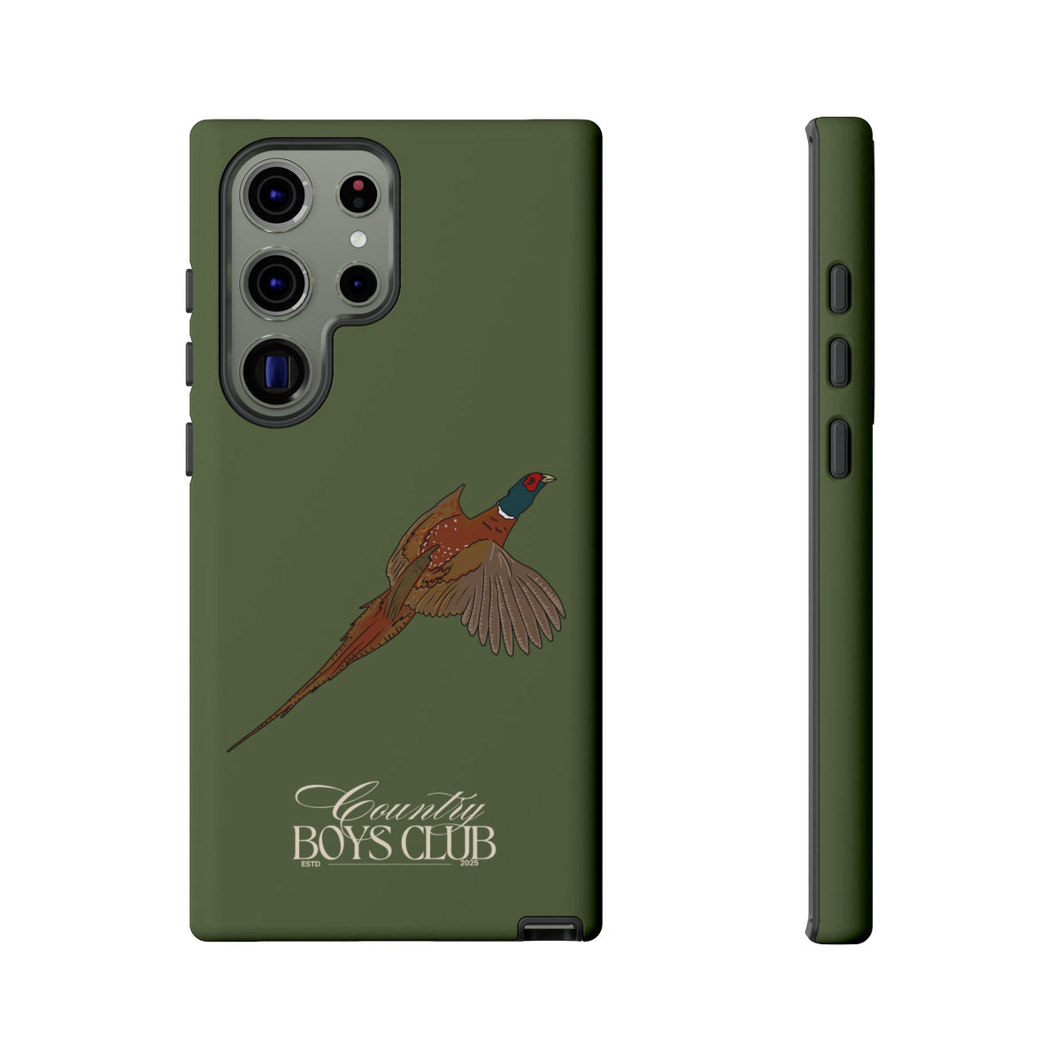Green Country Boys Club Pheasant Case  | CGC x Country Cases