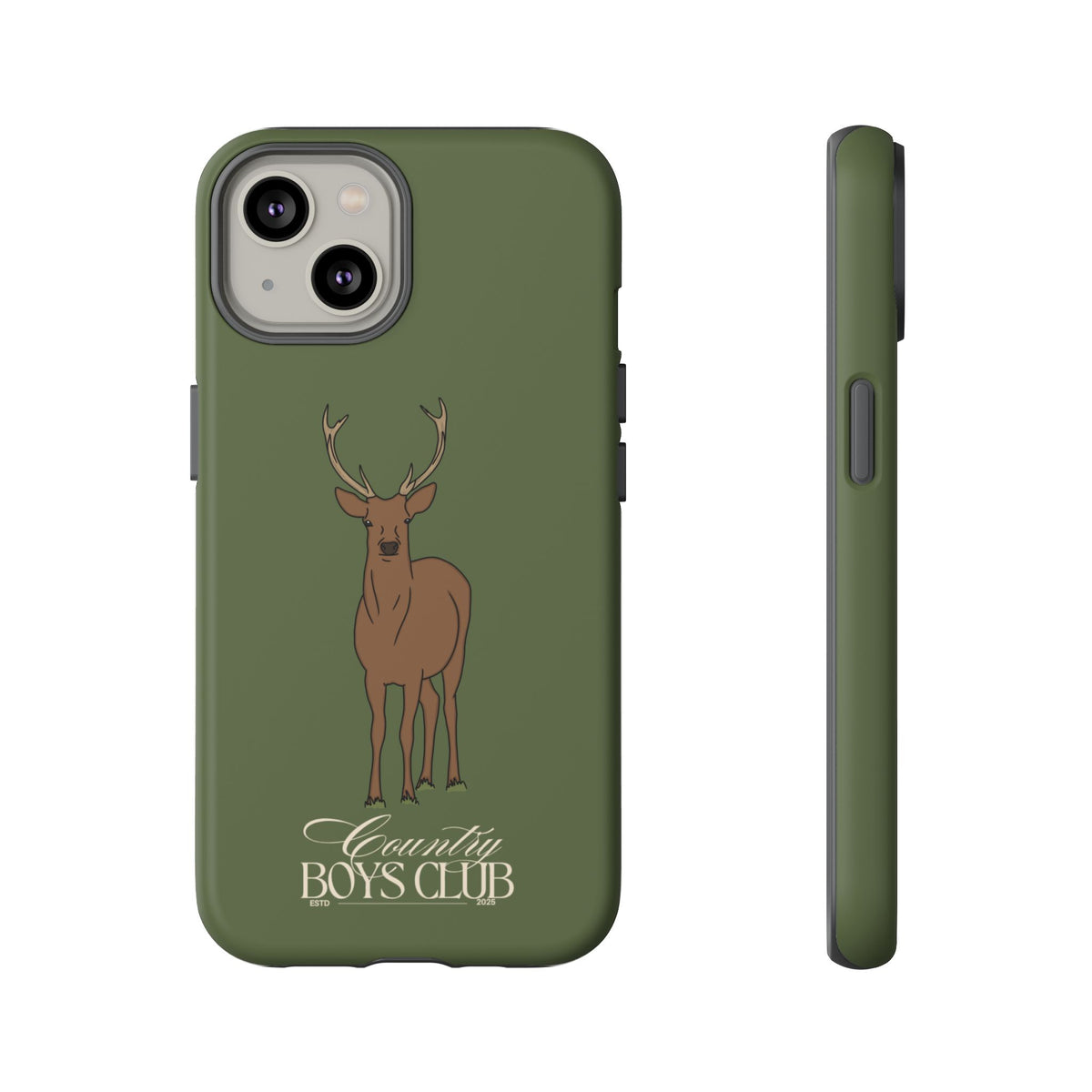 Green Country Boys Club Deer Stalking Case  | CGC x Country Cases