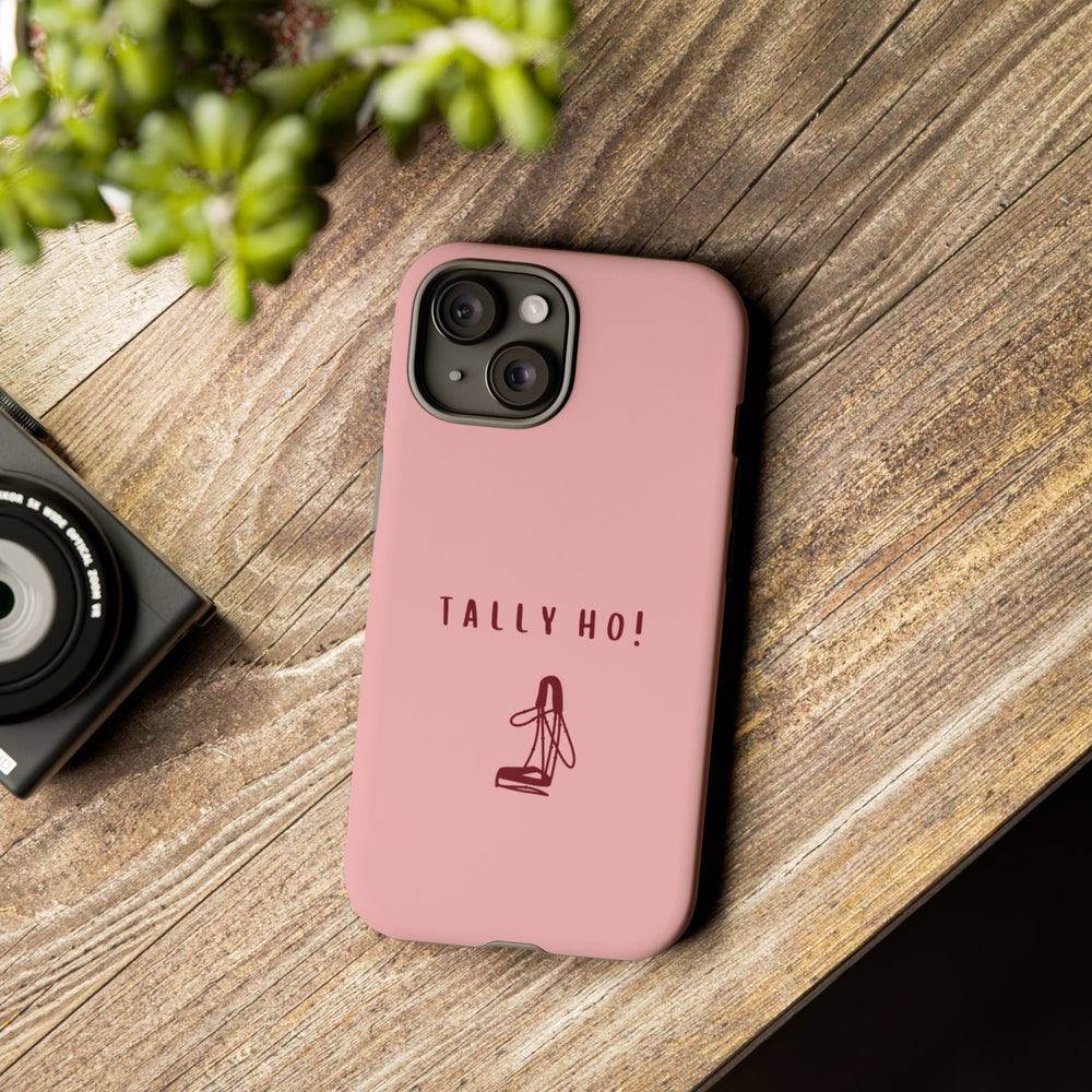 Pink & Burgundy 'Tally Ho!' (Bridle)