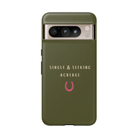 Green & Pink Single & Seeking Acreage Case