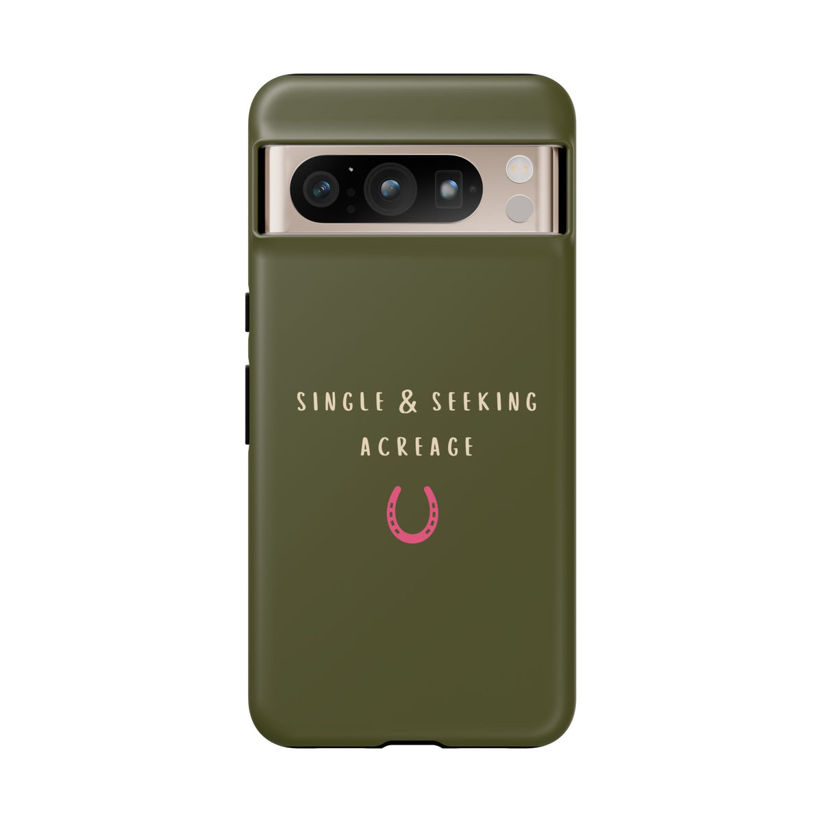 Green & Pink Single & Seeking Acreage Case