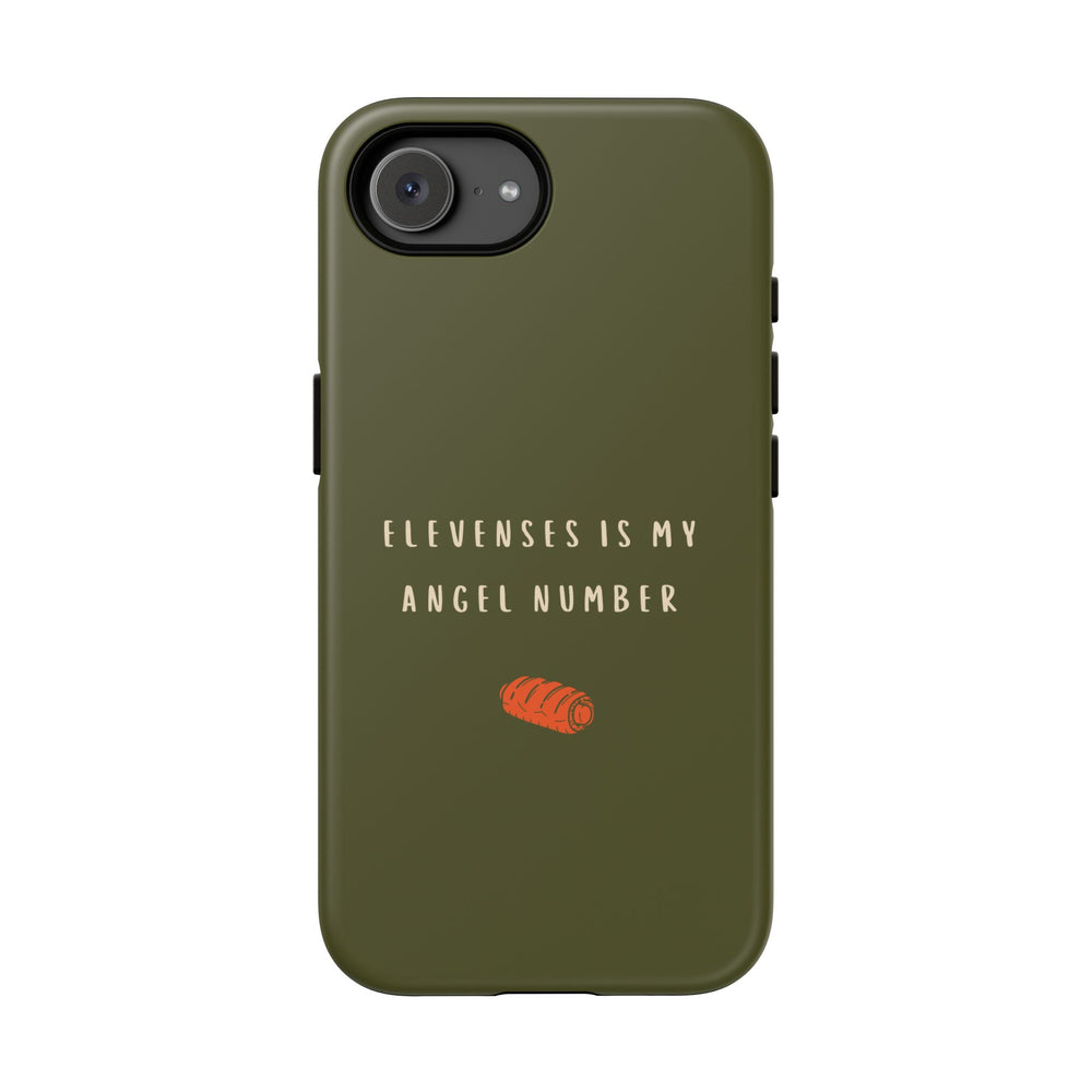 Green & Orange 'Elevenses Is My Angel Number' Case