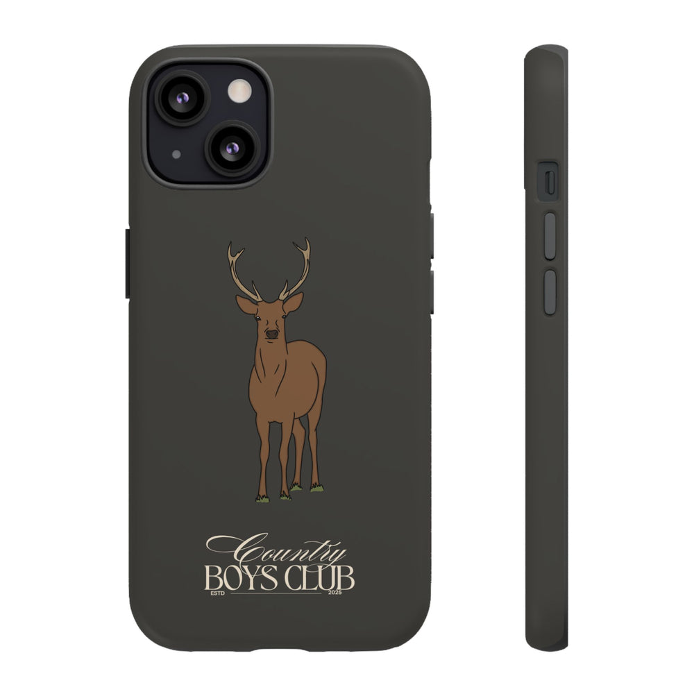 Charcoal 'Country Boys Club Stag' Case  | CGC x Country Cases