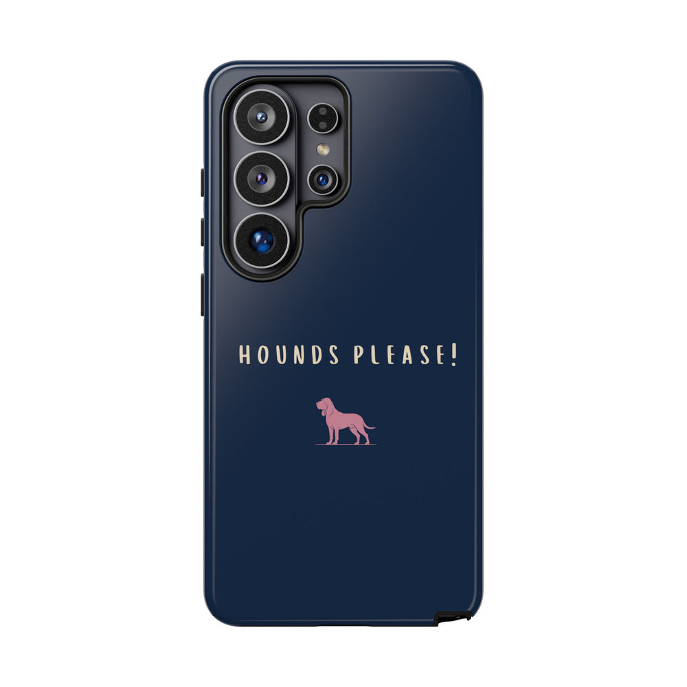 Navy & Pink 'Hounds Please' Case
