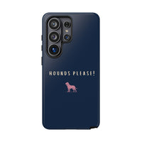 Navy & Pink 'Hounds Please' Case