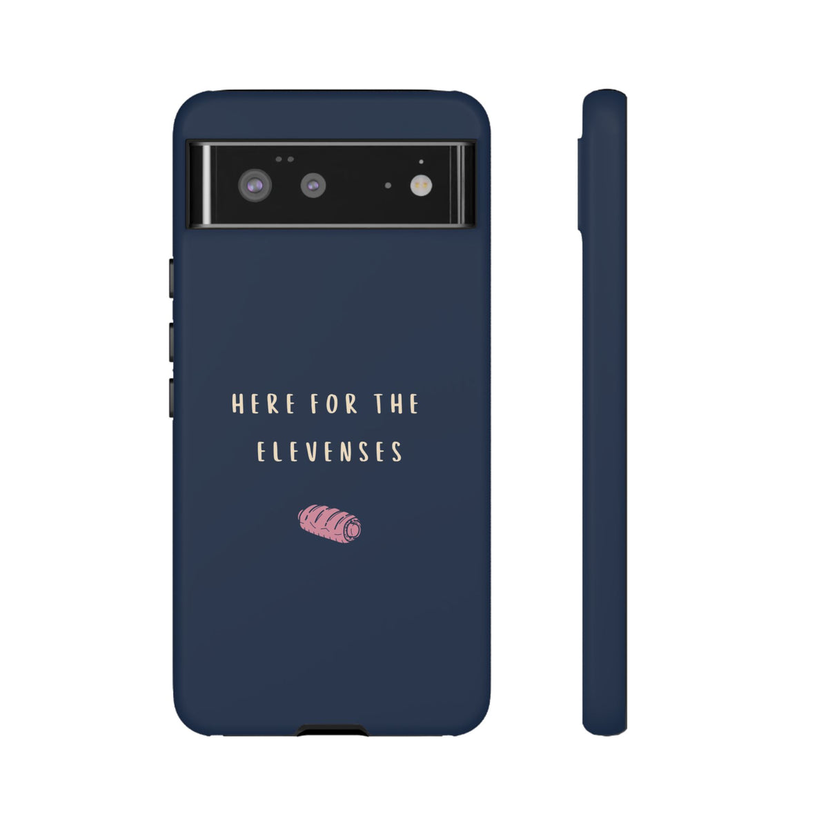 Navy & Pink 'Here for the Elevenses' Case