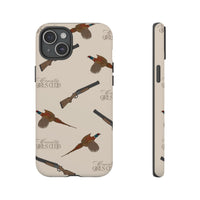 Beige 'Girls Pheasants & Shotguns' Case  | CGC x Country Cases