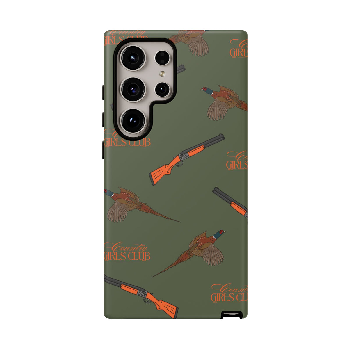 Green & Orange Beaters Case (Girls)  | CGC x Country Cases