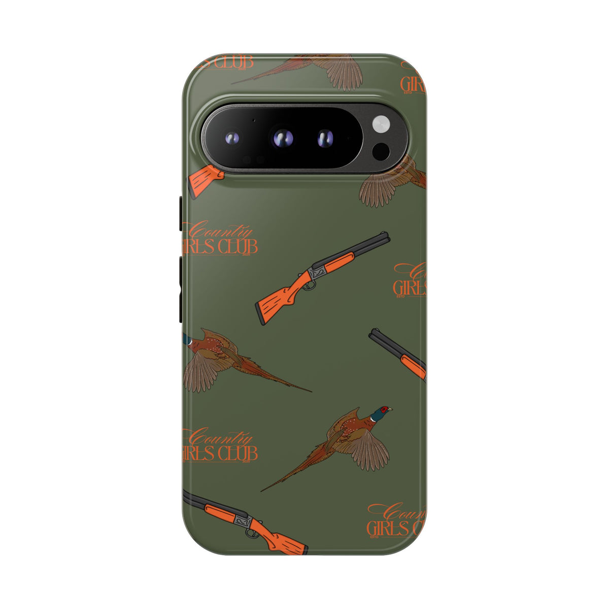 Green & Orange Beaters Case (Girls)  | CGC x Country Cases