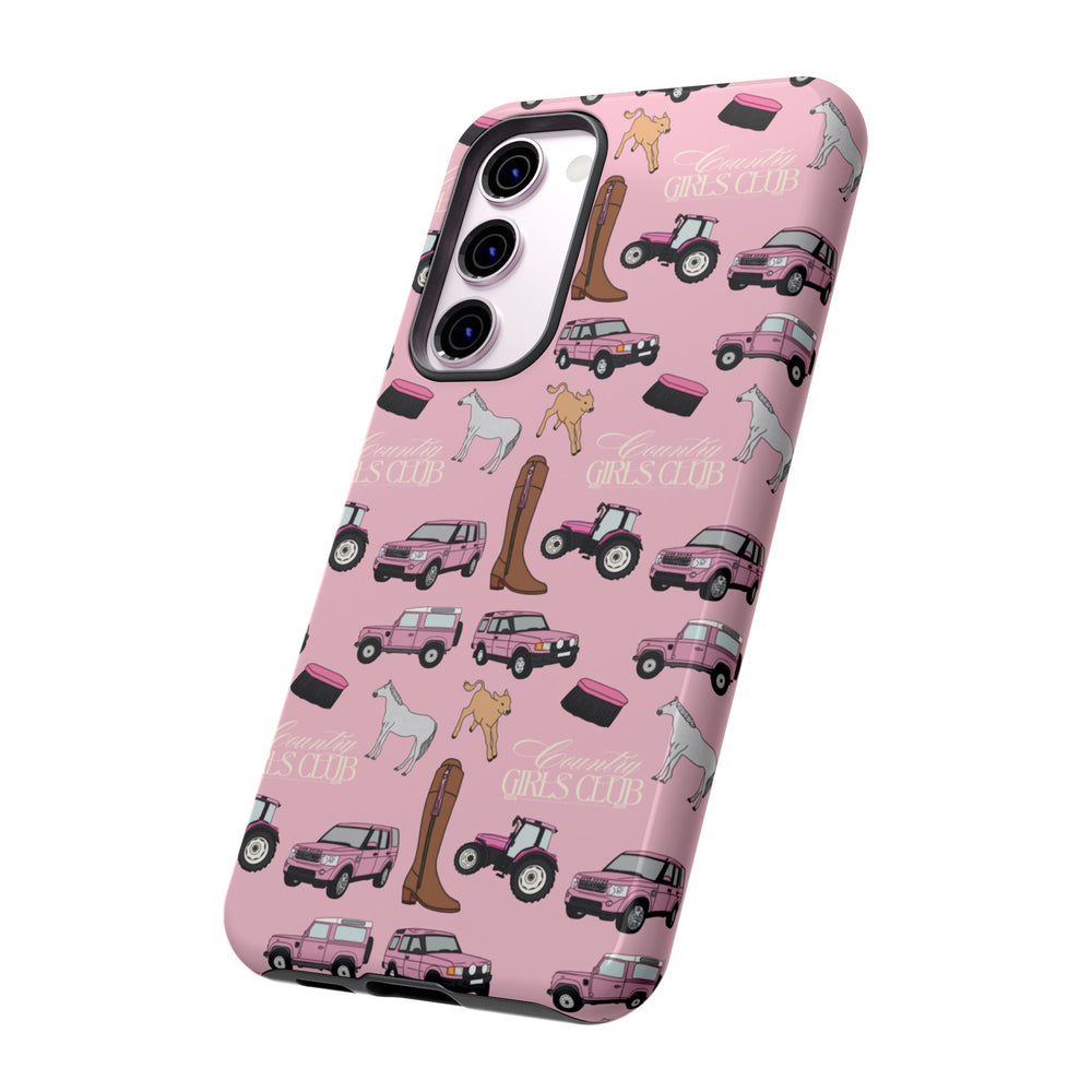 Pink Country Girls Club x Country Cases Android Phone Case