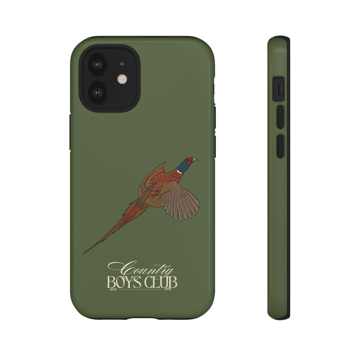 Green Country Boys Club Pheasant Case  | CGC x Country Cases